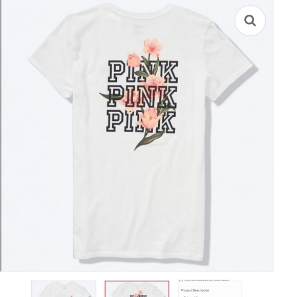 PINK Victoria's Secret 3 Leggings Plus Variety Of Shirts Like New - Picture 10 of 13